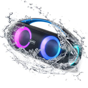 Gemini - IPX5 Portable Bluetooth Speaker: Splashproof & Sound-Perfect #GGO-230L