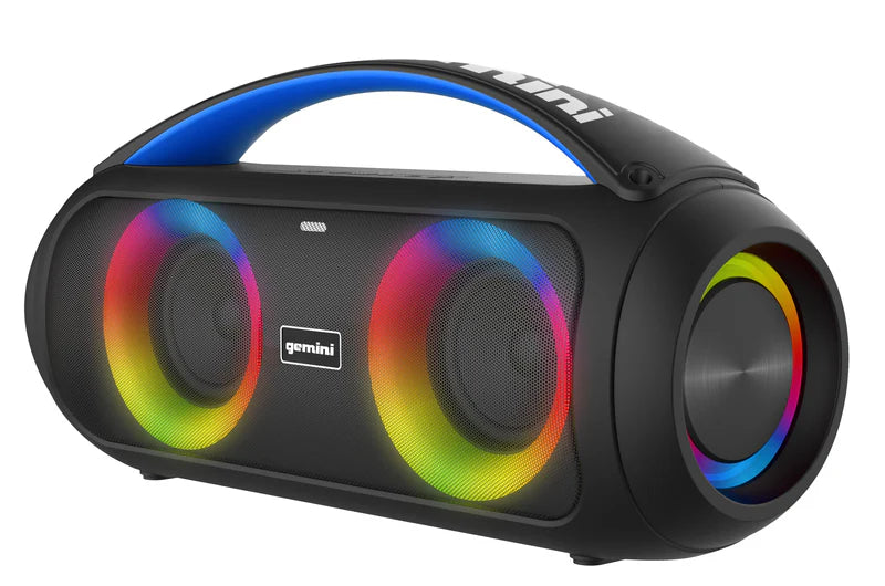 Gemini - IPX5 Portable Bluetooth Speaker: Splashproof & Sound-Perfect #GGO-230L