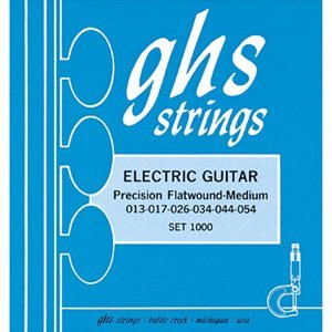 GHS strings "flatwound" tension légère
