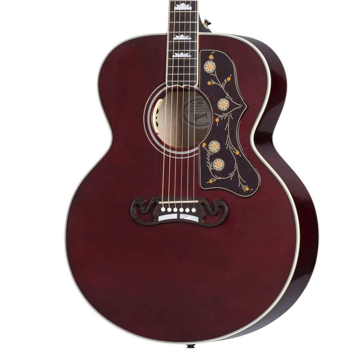 Gibson SJ-200 Standard Wine Red - AC20MWRGH body