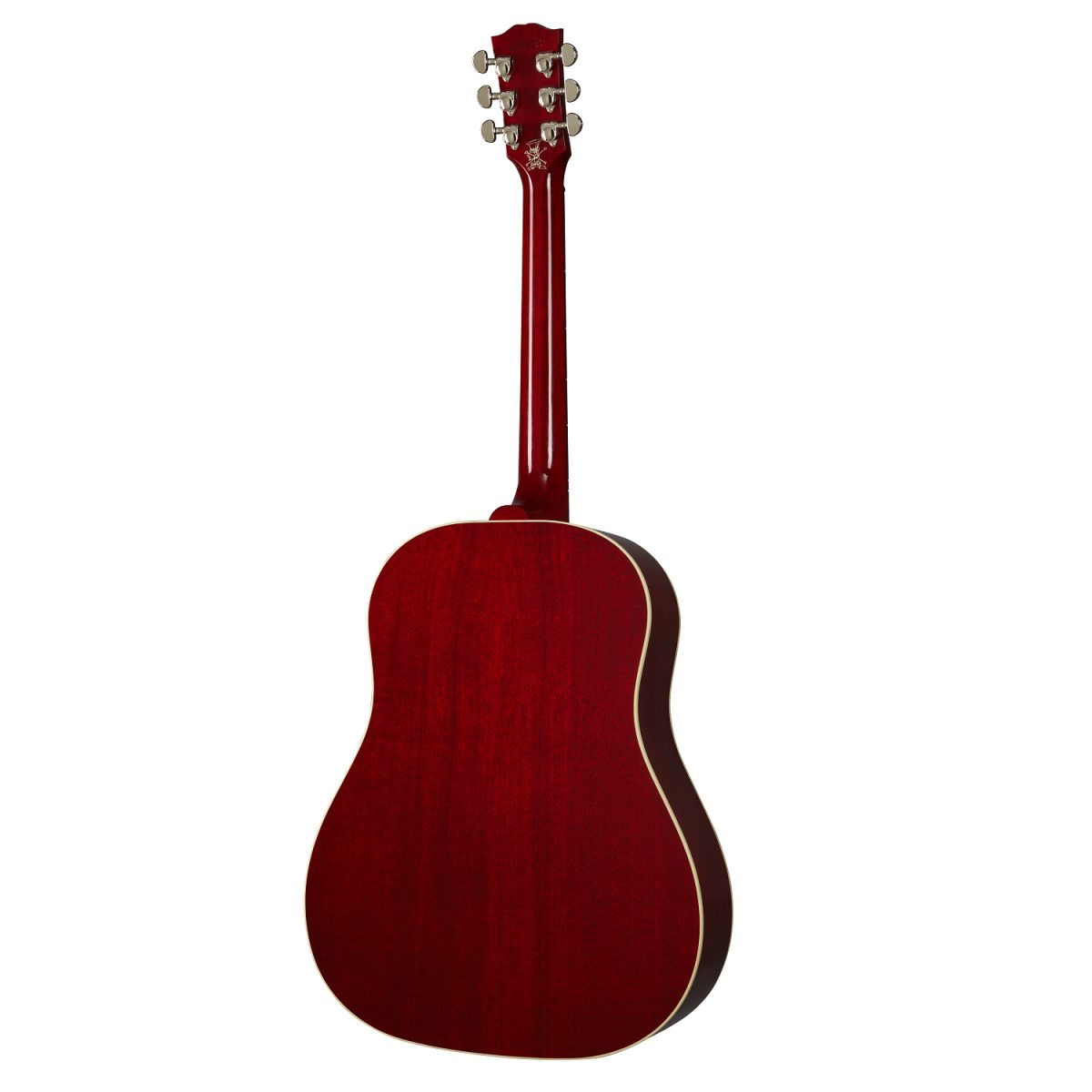 Gibson Slash J-45 - Vermillion Burst back