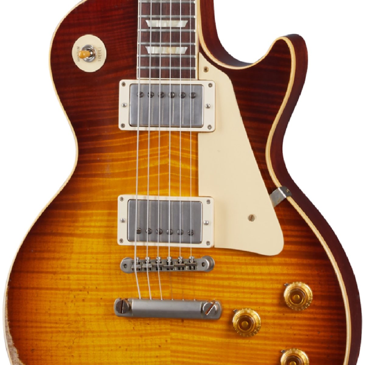 Gibson - Murphy Lab Heavy Aged '59 Les Paul Standard - Slow Ice Tea Fade Pickup