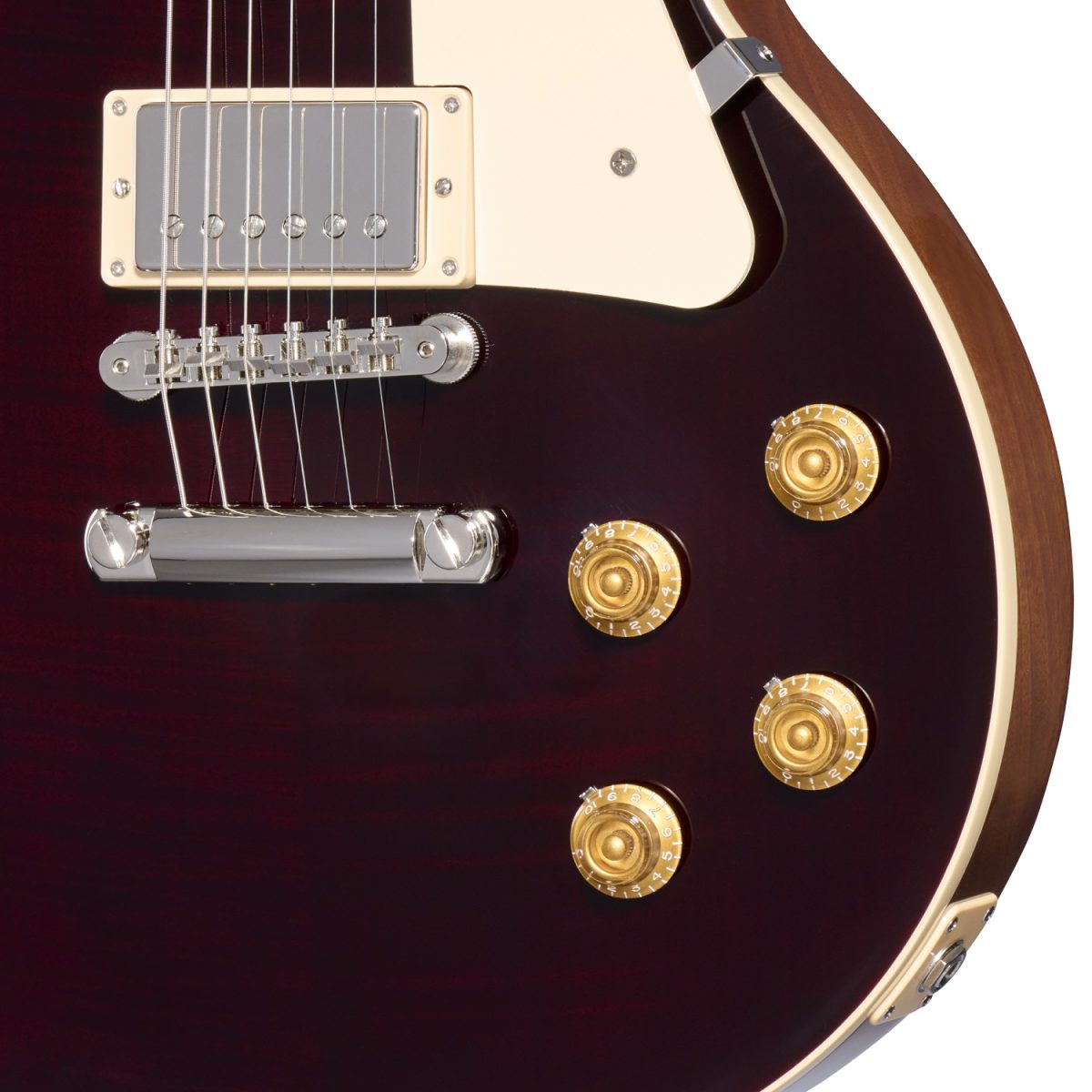 Gibson - Les Paul Standard 50s Figured Top Translucent Oxblood - LPS500OXNH Detail