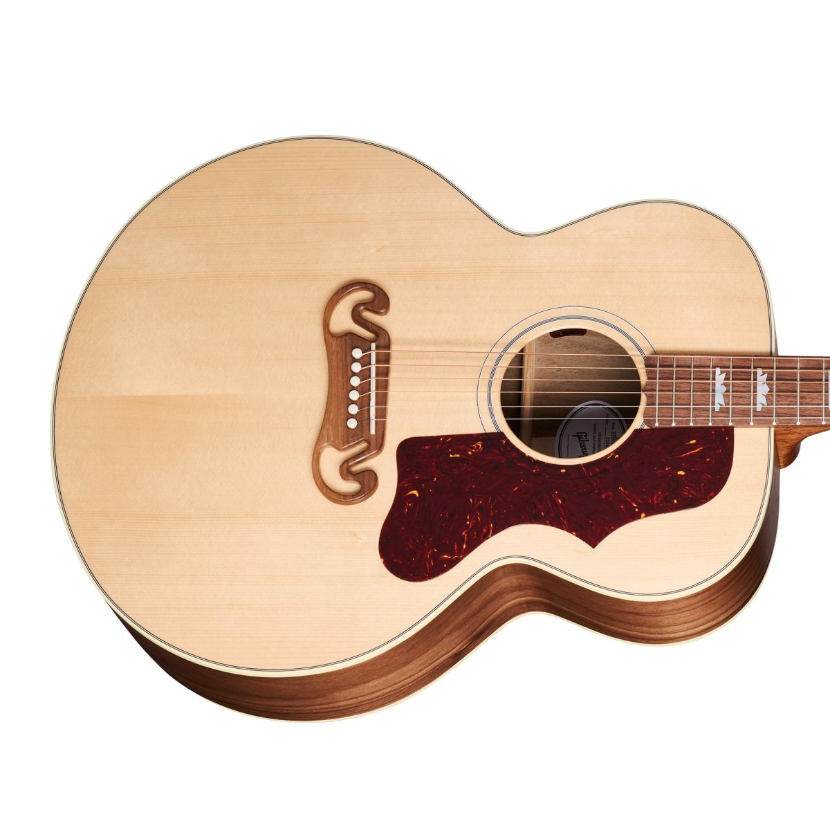 Gibson - SJ-200 Studio Walnut Natural - Acoustic-Electric Super Jumbo
