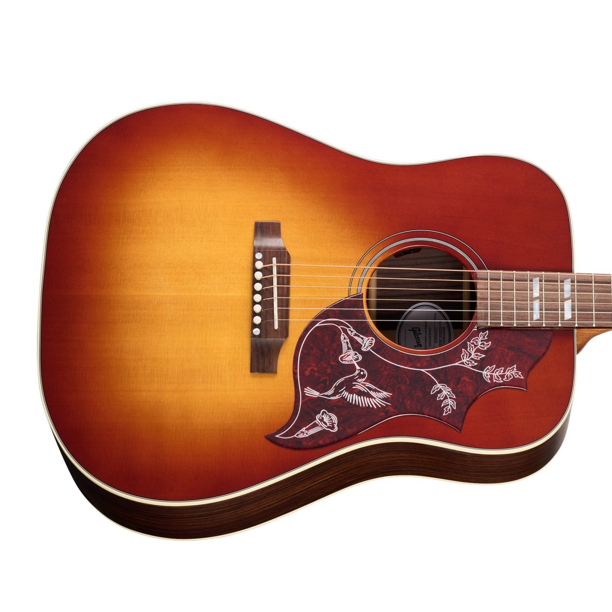Gibson - Hummingbird Studio Rosewood - Rosewood Burst #MCSSHSRSRBG