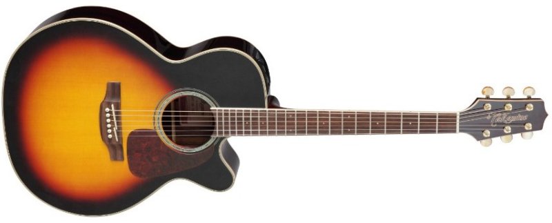 Takamine - Nex Cutaway Acoustic-Electric Guitar, Sunburst #GN71CE-BSB