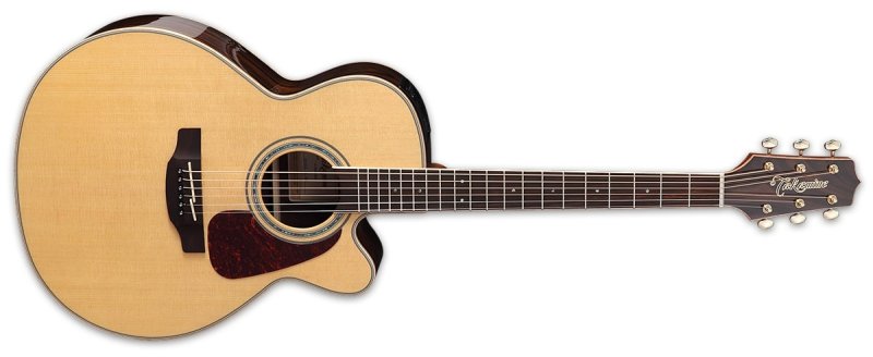 Takamine - G90 Series NEX Cutaway Solid Spruce Acoustic/Electric Guitar With Case, Natural Gloss #GN90CE-ZC