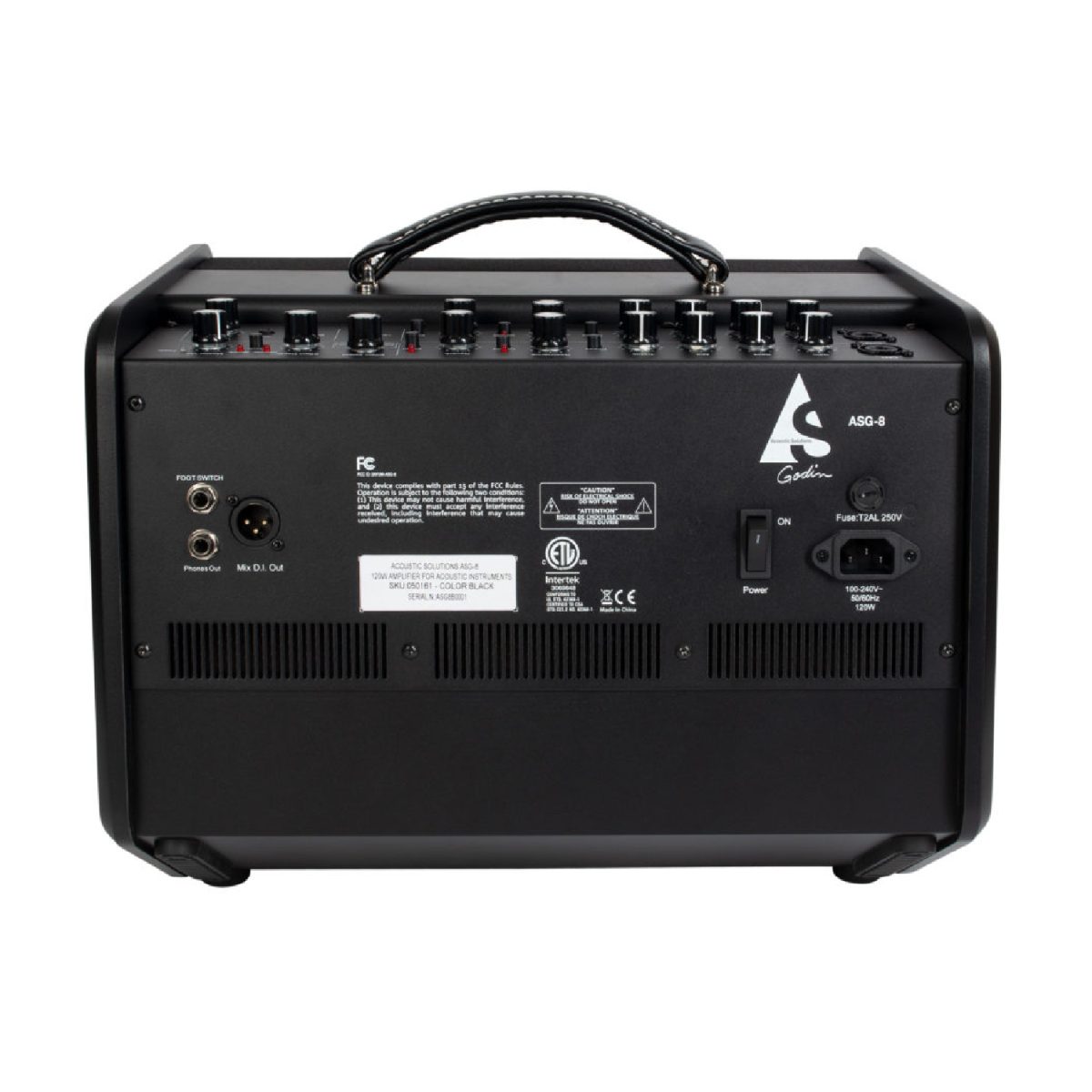 Godin - Acoustic Solutions ASG-8 Black 120