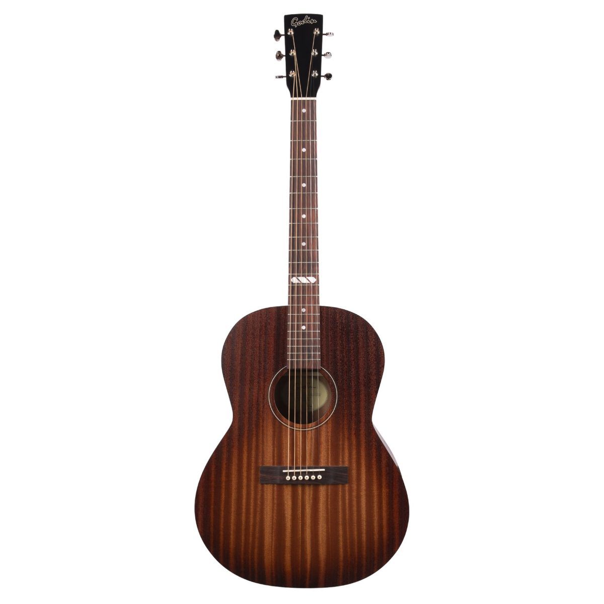 Godin - Mahogany Folk Rustic Burst A/E #052561