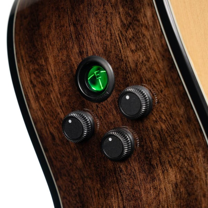 Cort - Gold Series MC6 Ovangkol Acoustic/Electric Cutaway - Natural Gloss #GOLD-MC6-OVANGKOL-NAT