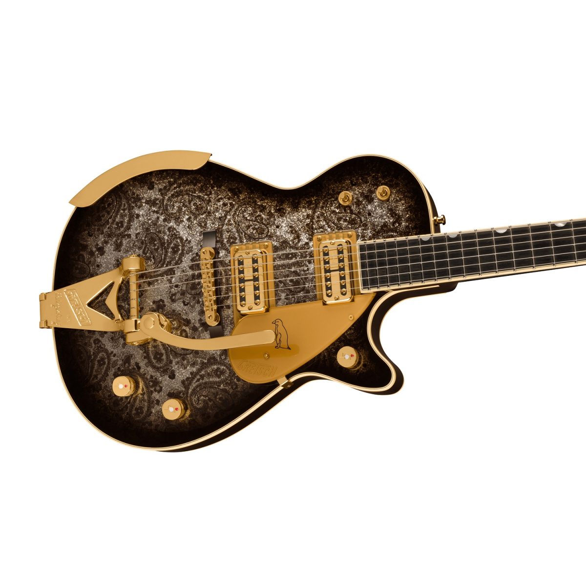 Gretsch - G6134TG Ltd Paisley Penguin - Black Paisley Body