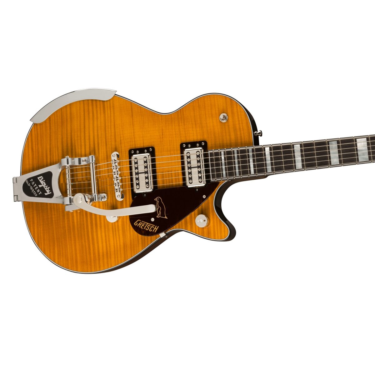 Gretsch - G6134TFM-NH - Nigel Hendroff Signature Penguin™ - Amber Flame Body