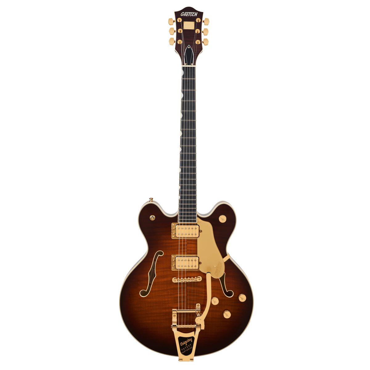 Gretsch - Broadkaster LX Figured Center Block - Havana Burst #2400781831