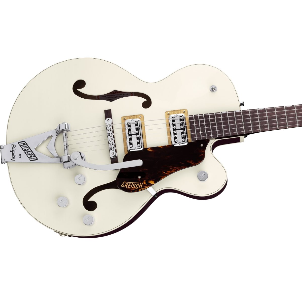 Gretsch G6118T Players Edition Anniversary™ Hollow Body with String-Thru Bigsby® - 2401157805 body down