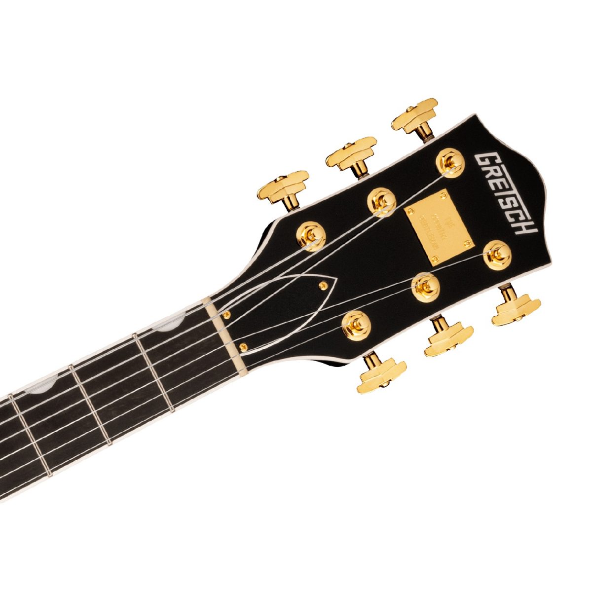 Gretsch - G6122TG Players Edition Country Gentleman Hollow Body with String-Thru Bigsby and Gold Hardware - Walnut Stain Neck