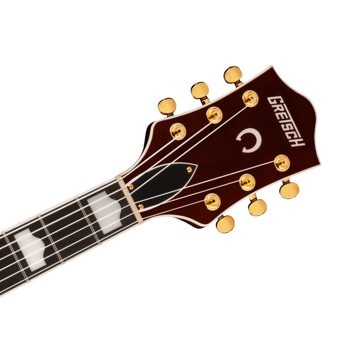 Gretsch - G6120TG-DS Players Edition Nashville Thru Bigsby and Gold Hardware - Roundup Orange Head