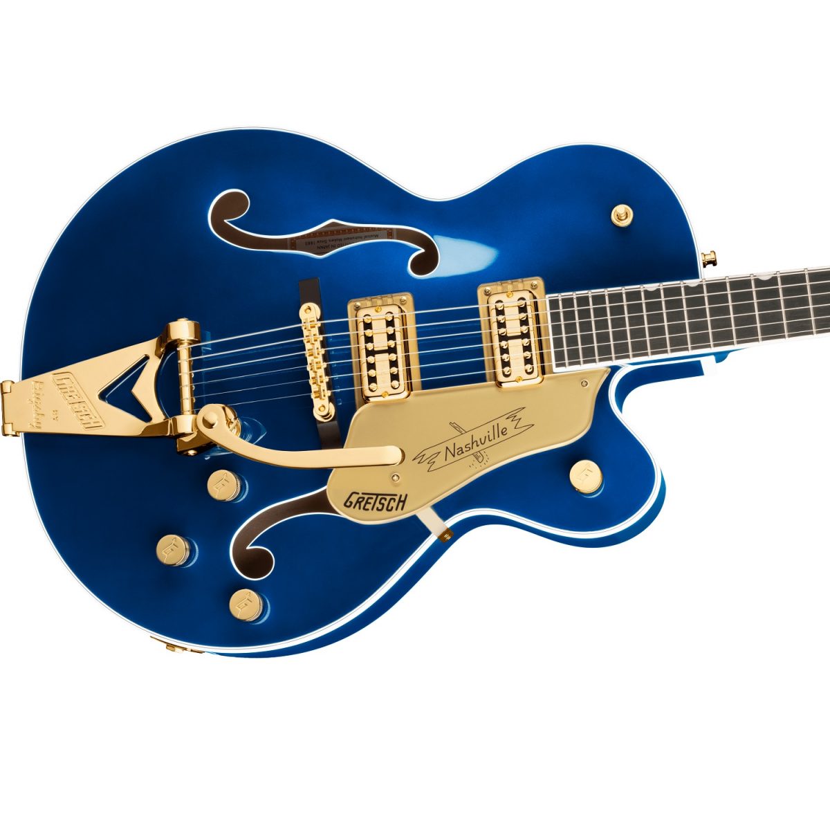 Gretsch G6120TG Players Edition Nashville® Hollow Body with String-Thru Bigsby- 2401398851 body down