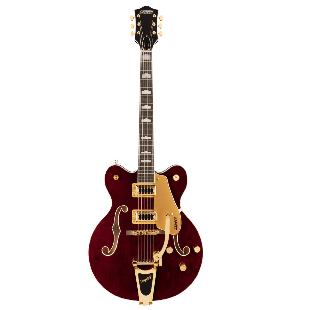 Gretsch - G5422TG Electromatic® Classic Hollow Body Double-Cut with Bigsby® and Gold Hardware - Walnut Stain