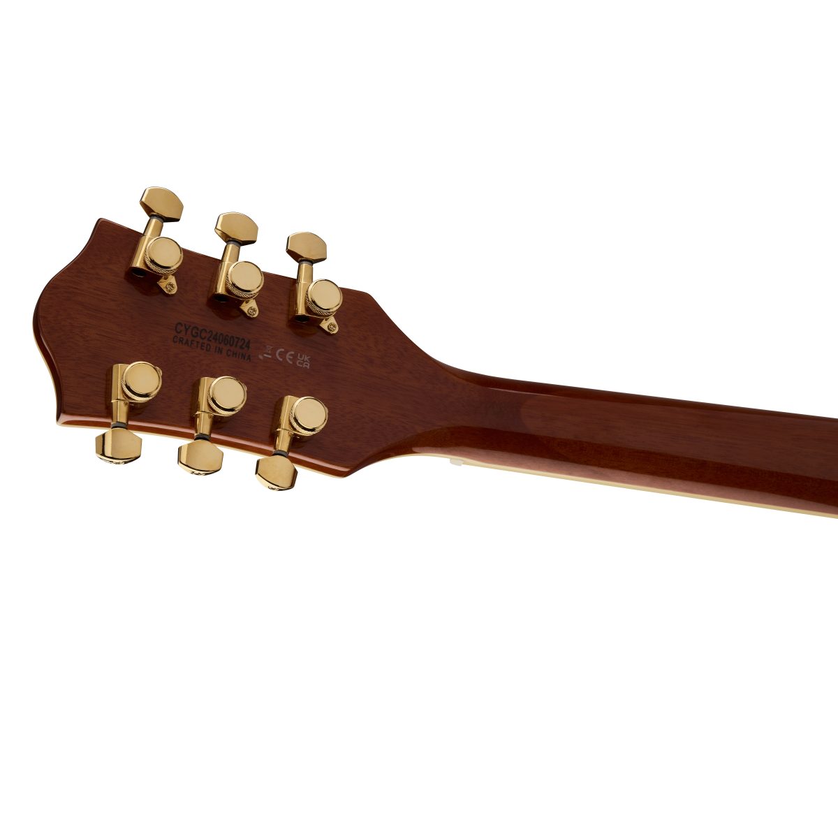 Gretsch - Electromatic LTD Flame Okoume Broadkaster Double-Cut with Bigsby - Roundup Orange Stain #2508840523