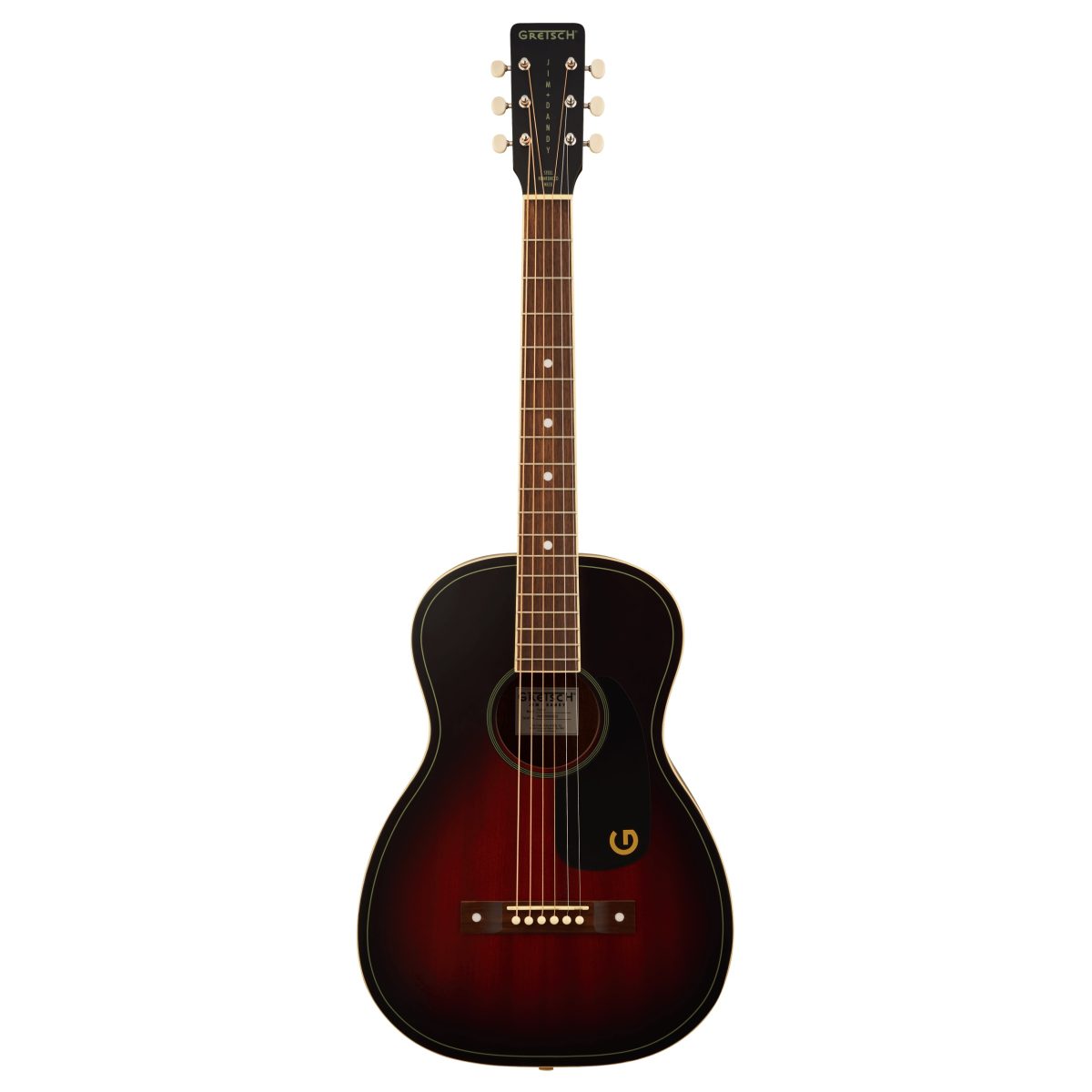Gretsch - Jim Dandy Parlor - Deep Cherry Burst #2711000530