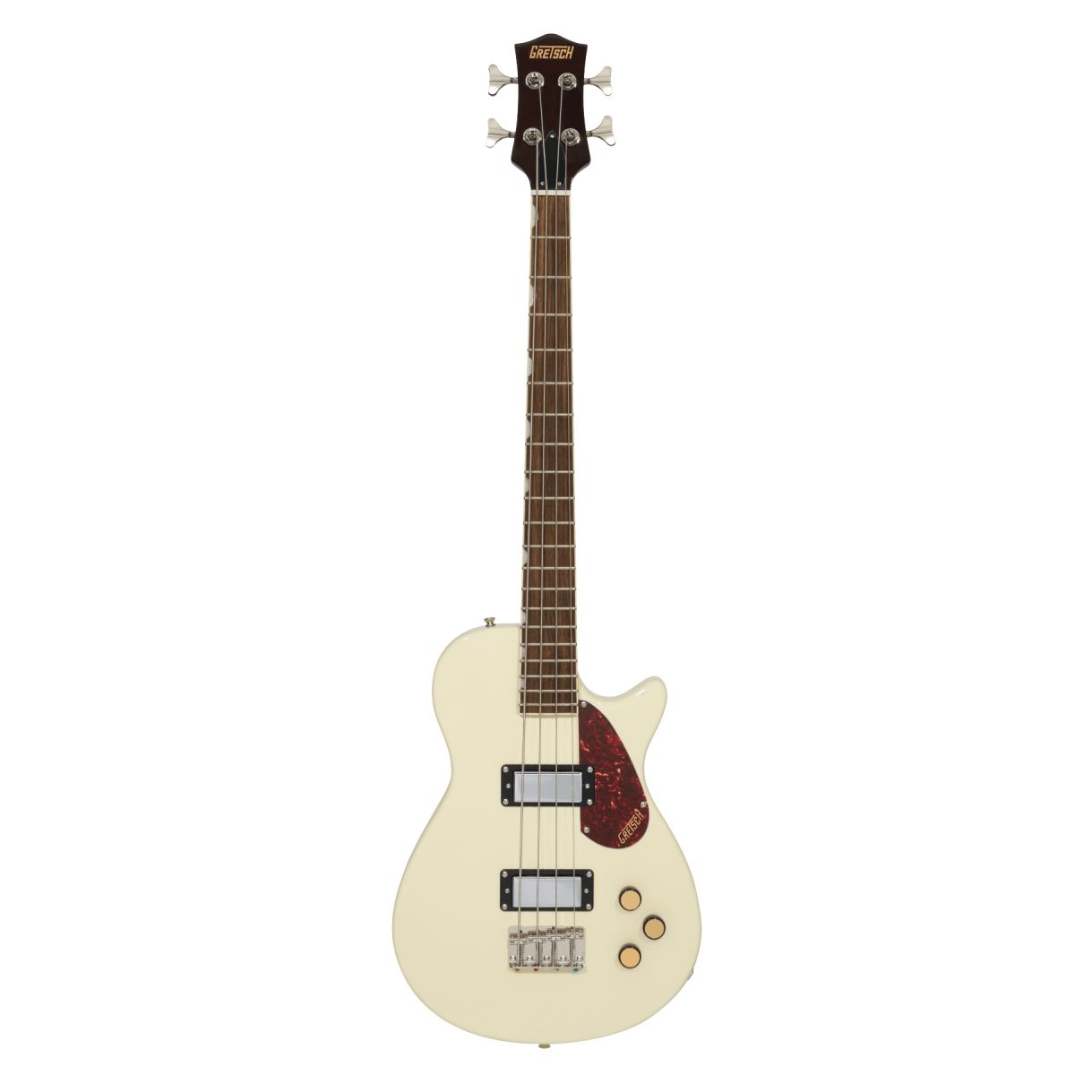 Gretsch - Streamliner Jet Club Bass Single-Cut - Vintage White #2814304505