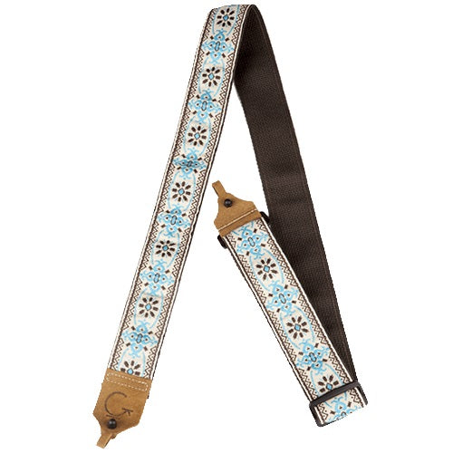 Gretsch - G Brand Banjo Strap Blue/Brown #9220070101