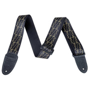 Gretsch - Double Penguin Black/Gold Guitar Strap #9227364002