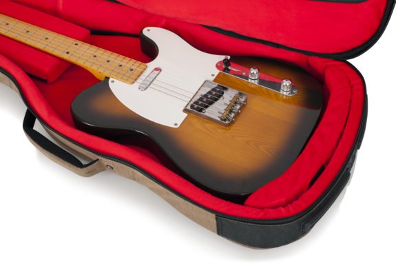 Gator - Transit Series Electric Guitar Gig Bag, Tan #GT-ELECTRIC-TAN
