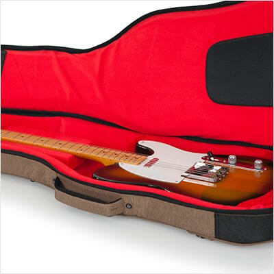 Gator - Transit Series Electric Guitar Gig Bag, Tan #GT-ELECTRIC-TAN