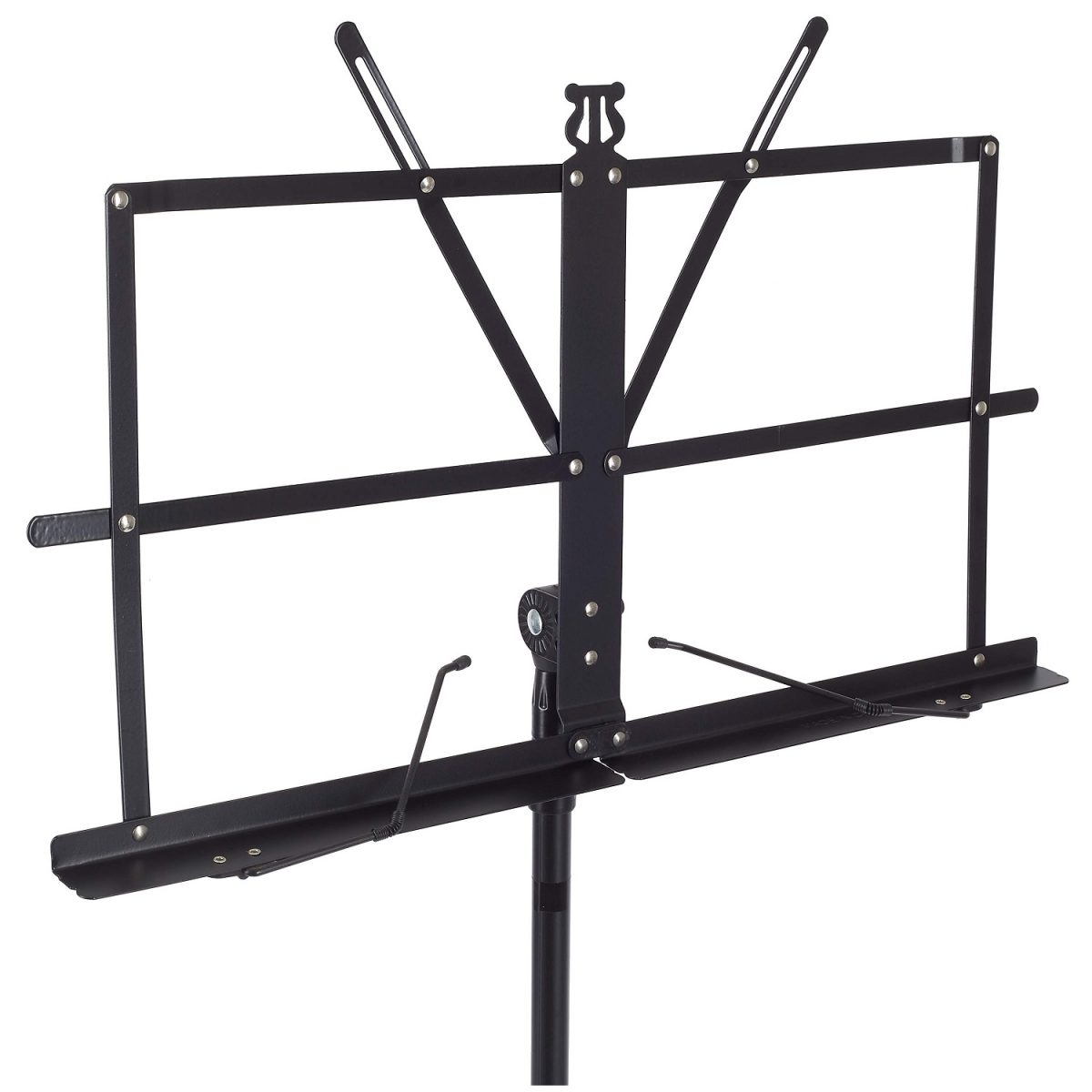 Guitto - GSS-03 - Foldable Music Stand with bag Close