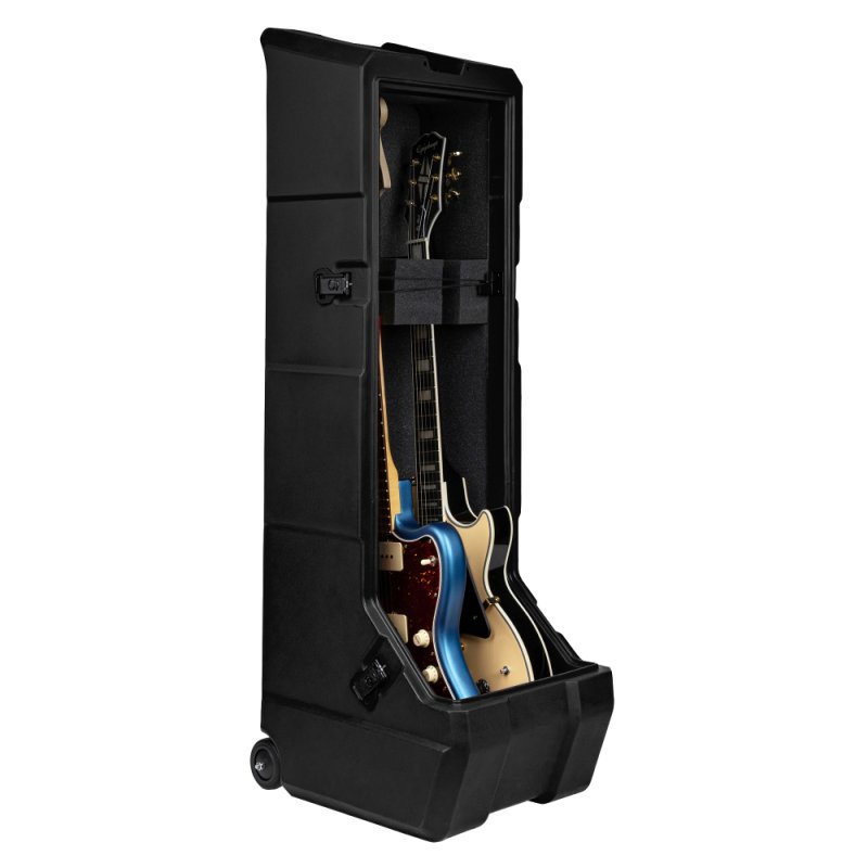 Gator - Mini Vault Guitar Case / Rack For Two Electric Guitars #GTR-MINIVAULT-E2R2