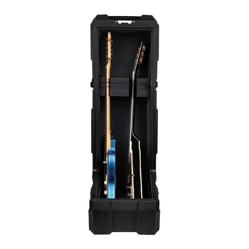 Gator - Mini Vault Guitar Case / Rack For Two Electric Guitars #GTR-MINIVAULT-E2R2