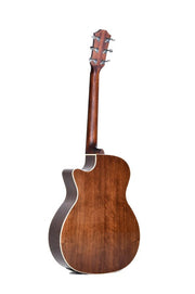Sigma - Limited Edition Grand OM Cutaway Acoustic-Electric Guitar, Dark Stain Gloss #GWCE-2-BKW