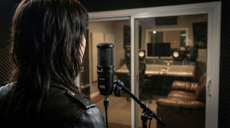CAD Audio - Large Diaphragm Side-Address Studio Condenser Microphone #GXL4000