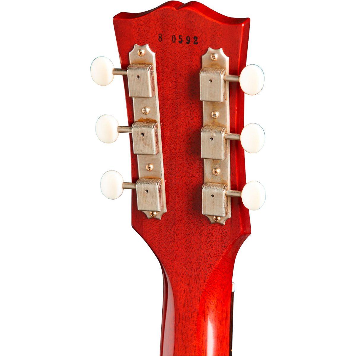 Gibson Custom Shop 1958 Les Paul Junior Double Cutaway Reissue - Faded Cherry - LPJRDC58VFCNH