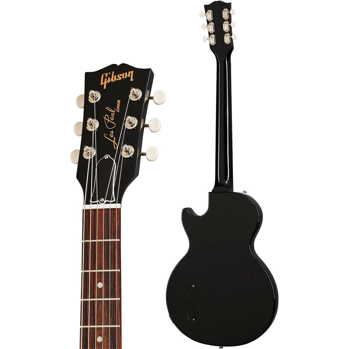 Gibson Les Paul Junior - Ebony - LPJR00EBNH – Nantel Musique