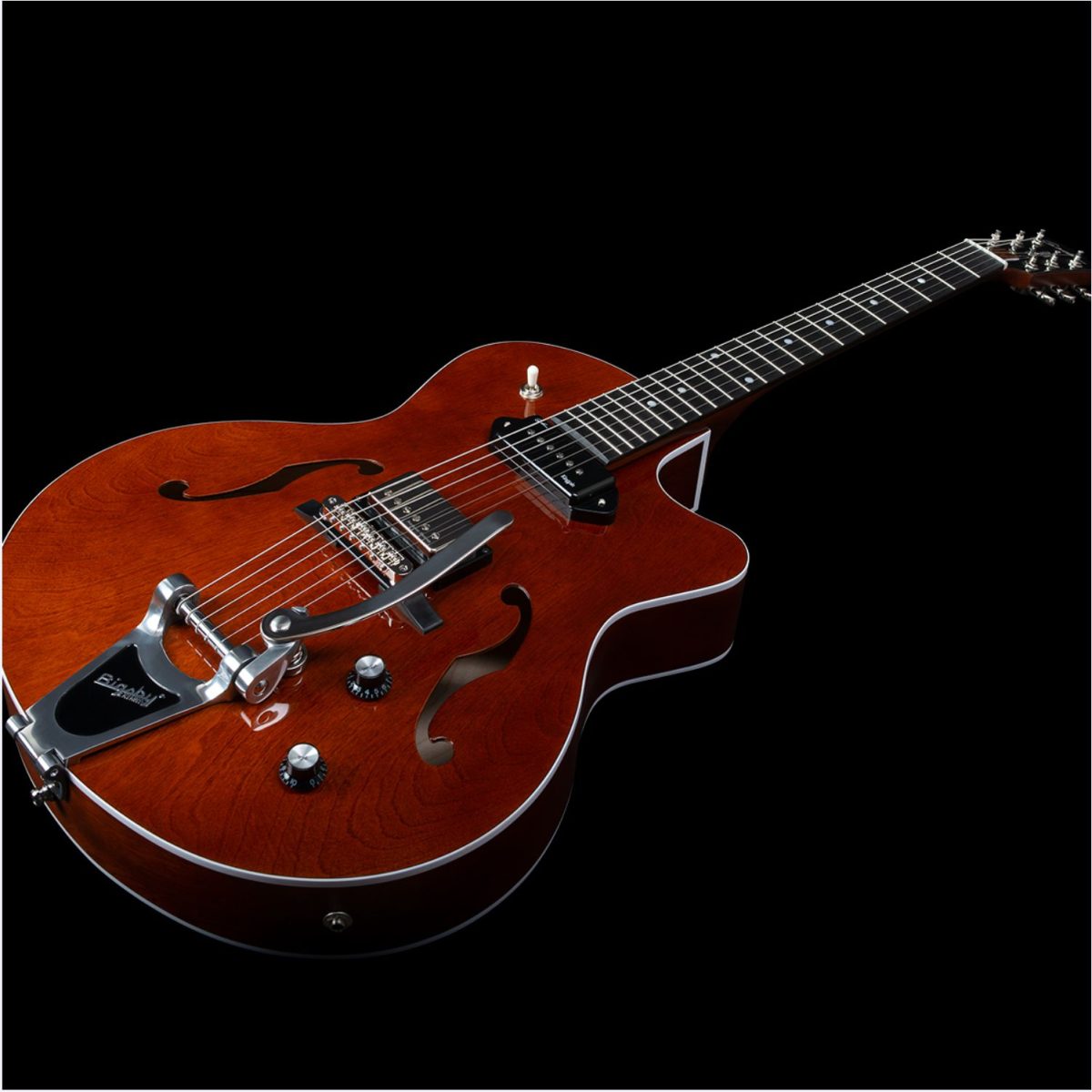 Godin - 5th Ave Uptown Custom - Havana Brown-front3