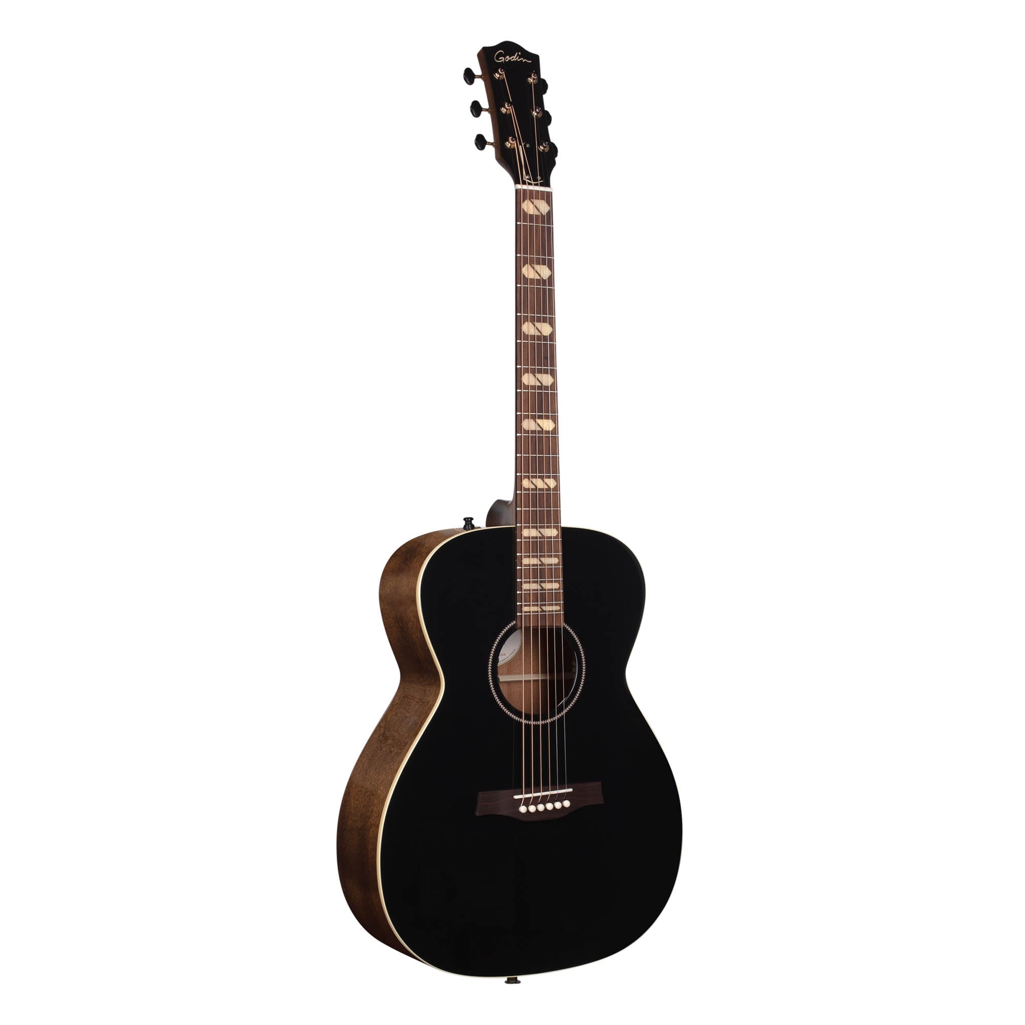 Godin - Fairmount Studio Jumbo Black HG EQ #054077