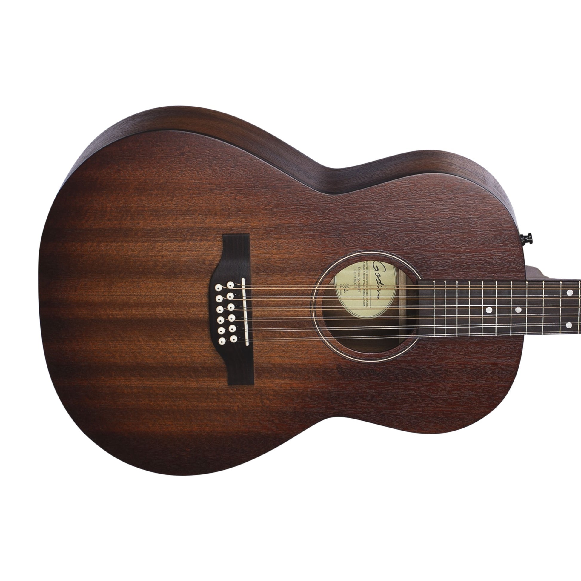 Godin - Mahogany Folk 12 Rustic Burst A/E