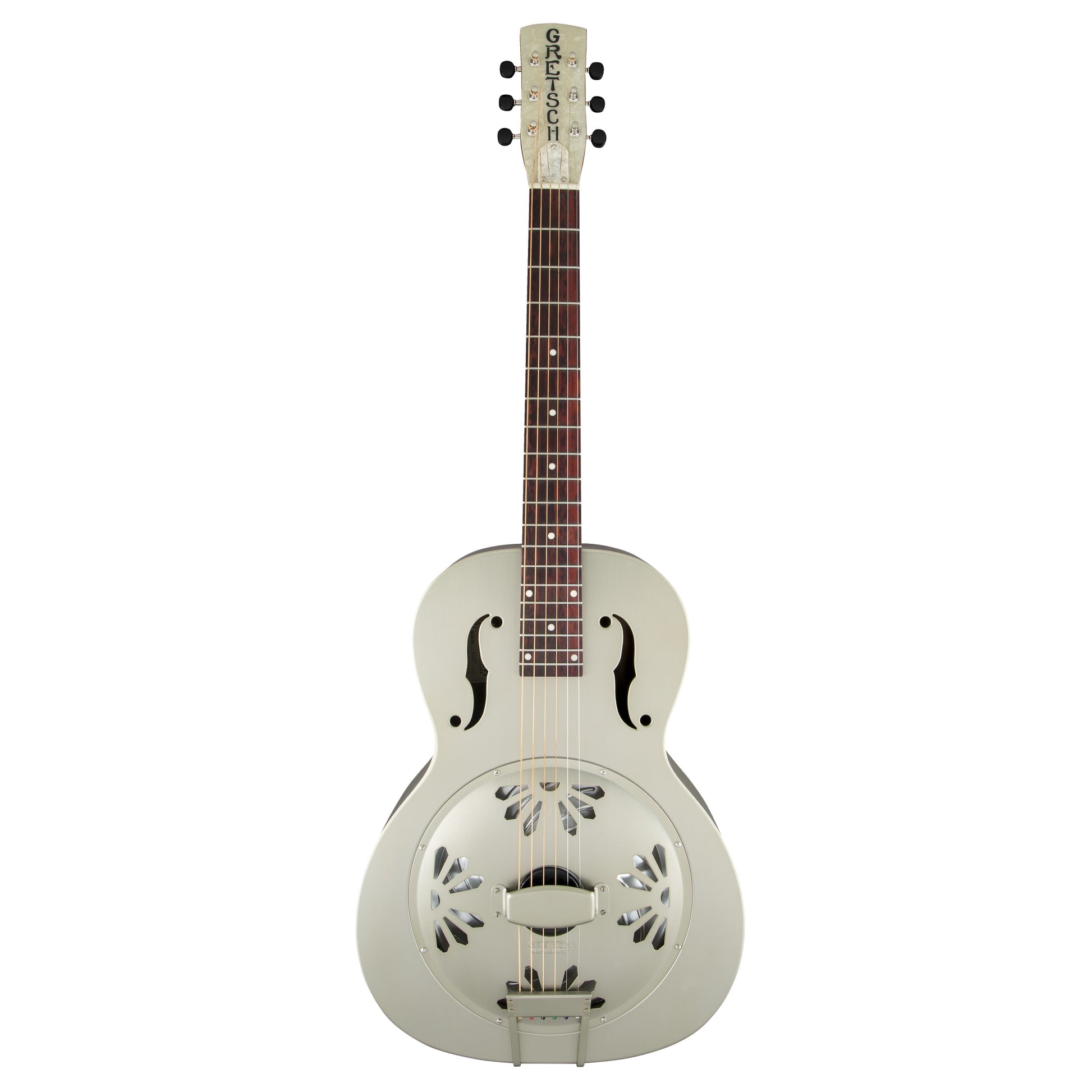 Gretsch - G9201 Honey Dipper Round-Neck Brass Body Resonator Guitar #2717013000