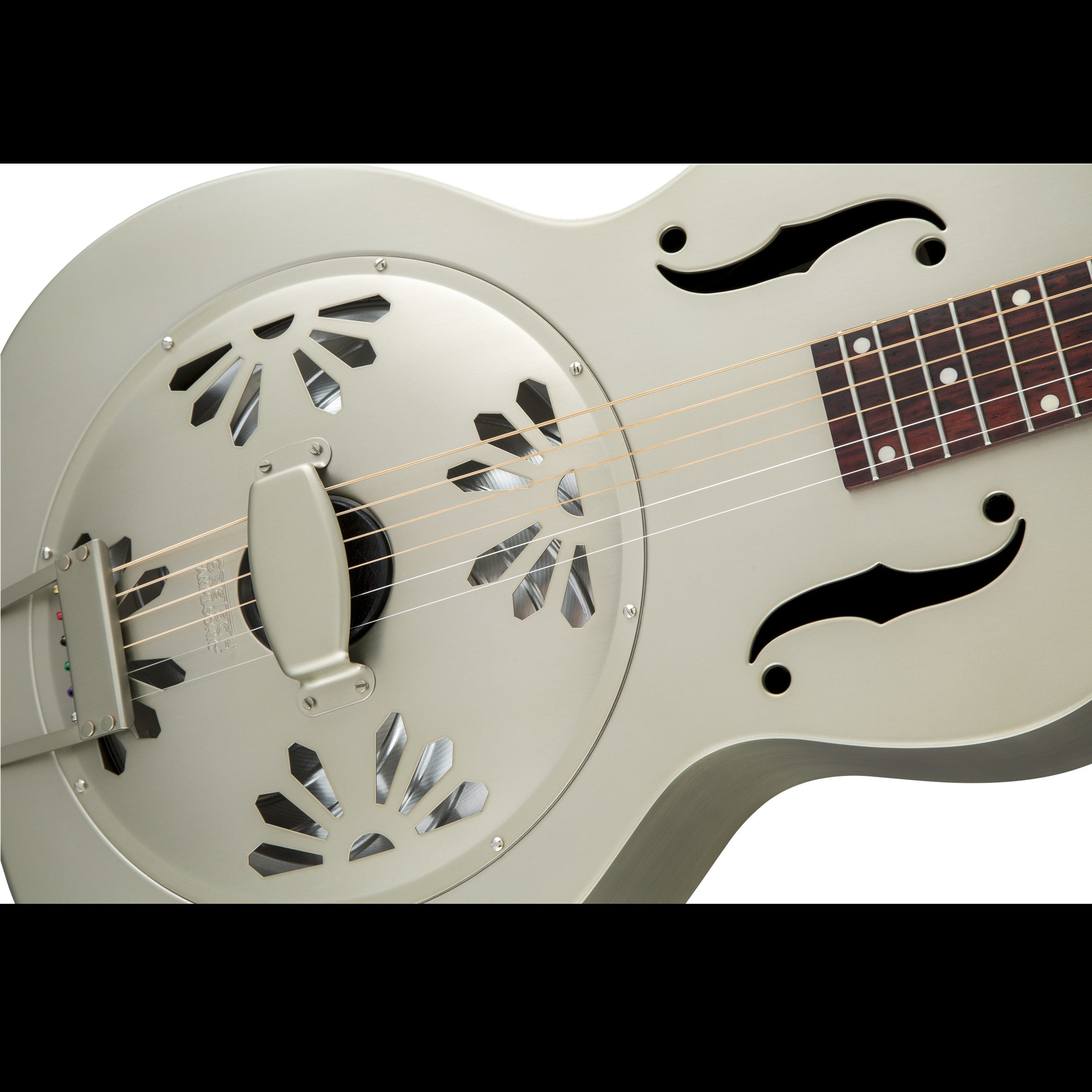 Gretsch - G9201 Honey Dipper Round-Neck Brass Body Resonator Guitar #2717013000