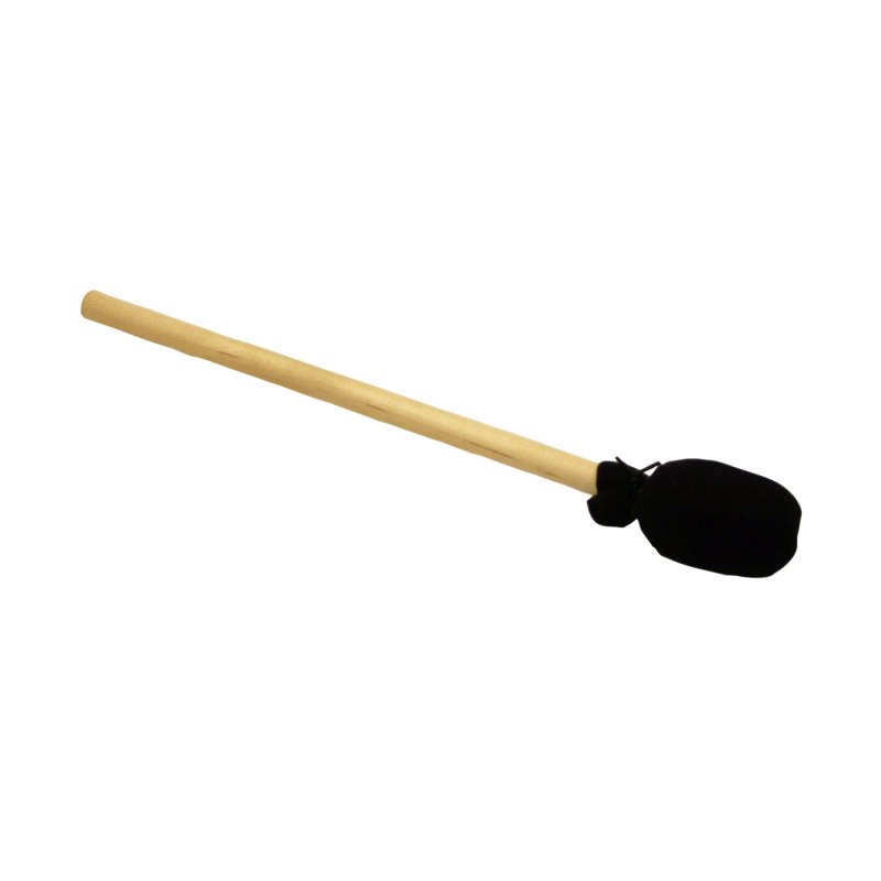 Remo - HK-1208-00 Soft Black Cover Wood Mallet, 12" #HK-1208-00