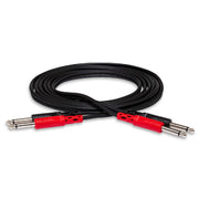 Hosa - CPP-203 - 3m Stereo Interconnect - Dual 1/4 in TS to Same