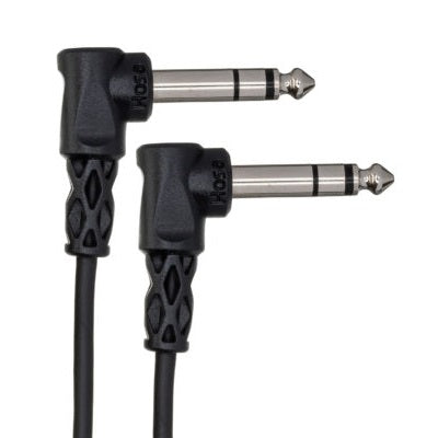 Hosa - 1/4 TRS Right-Angle to Same - Balanced Interconnect