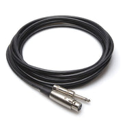 Hosa - Microphone Cable Xlr3f To 1/4 Ts