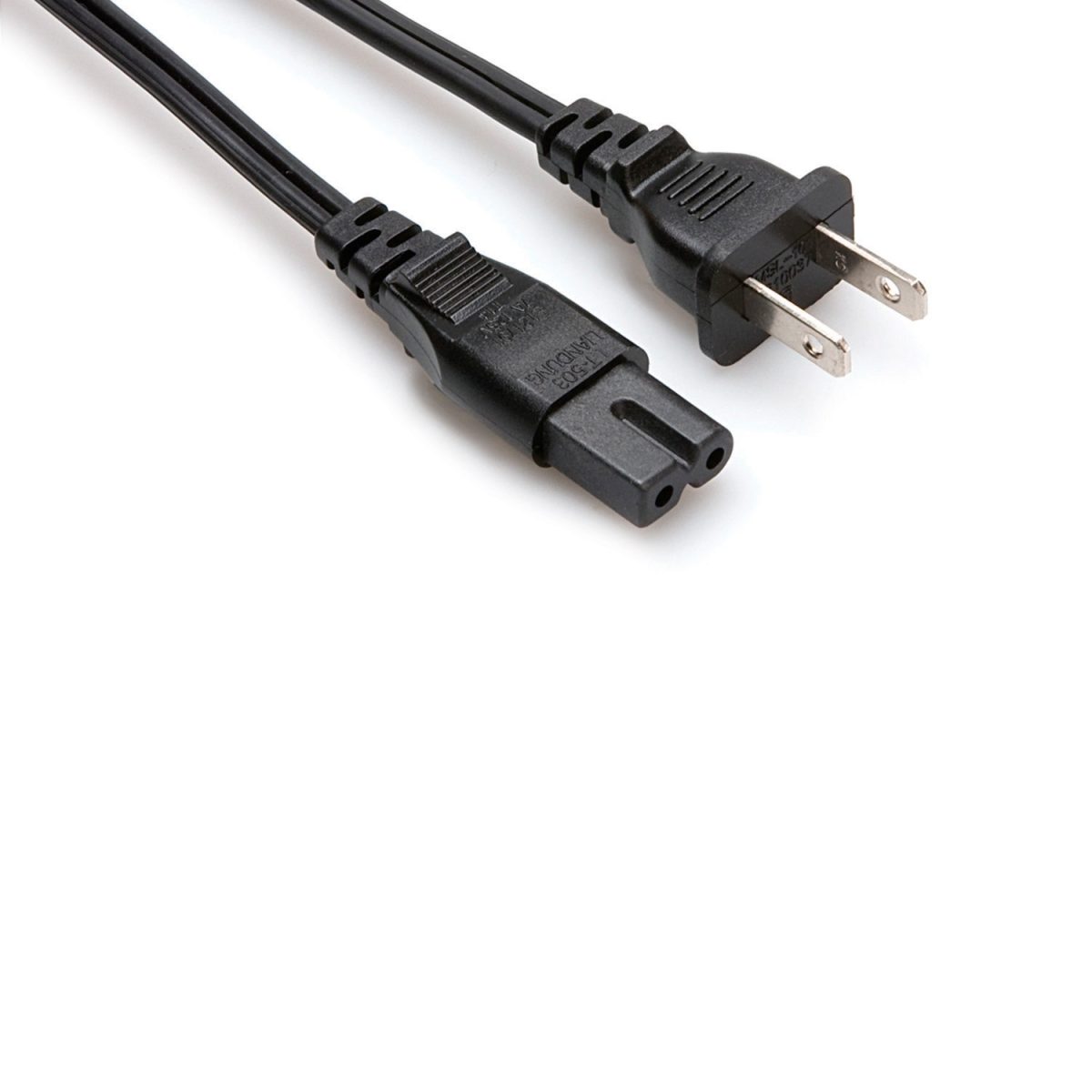 Hosa - 8 ft. Power Cord IEC C7 polarized to NEMA