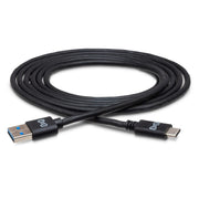 Hosa - 6' SuperSpeed USB 3.0 Cable Type A to Type C