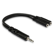 Hosa - YMM-232 - Y Cable - 3.5 mm TRS to Dual 3.5 mm TRSF