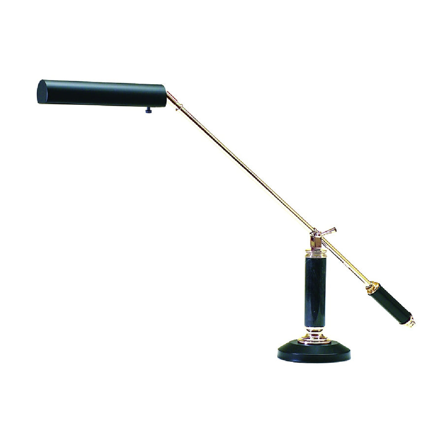House Of Troy - Counter Balance 10'' Polished Brass and Black Marble Piano and Desk Lamp #P10-192-617