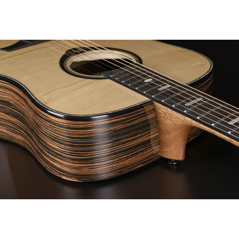 LAG Guitars - LAG HyVibe H2 HV50DE Dreadnought Smart Guitar Bevel Gloss with Gigbag #HV50DE